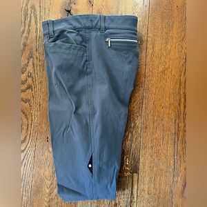 Pre Worn Women’s Equiline Ash Charcoal Breeches. Size 46(US 30).